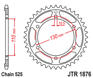 Piñón Trasero de Motocicleta de 45 Dientes Nuevo al por Mayor para Yamaha YZF R6, Engranaje de Acero Personalizable, Garantía de <span class=keywords><strong>1</strong></span> Año - Product Image 4