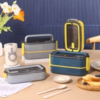 Edelstahl-Lebensmittelverpackung Lunchbox-Set mit Heizfunktion Umweltfreundliche Frischhaltung 1-3L Kapazität Großhandel