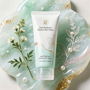 Mascarilla Facial Iluminadora de Jade con Extracto de Flor de Artemisia Capillaris y Extracto de Geranio para una Piel Radiante y Blanqueadora - Product Image 2