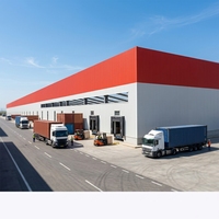 Almacén Prefabricado de Estructura de Acero Ligero de Bajo Costo, Diseño Personalizado de Taller y Nave Industrial con Construcción Metálica