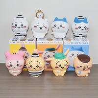 트렌디한 셀프 모크 베어 프렌즈 시리즈 블라인드 박스, 귀여운 곰 액션 피규어, 어린이를 위한 수집용 가챠 캡슐 장난감 선물