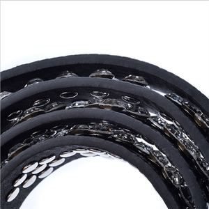 Cintura di Lusso con Strass GG da Uomo e da Donna con Diamanti e Strass Stile Western Glitter Firmata - Product Image 6