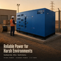 Générateur diesel haute efficacité avec moteur Cummins authentique 600KW 750KVA pour l'alimentation des chantiers