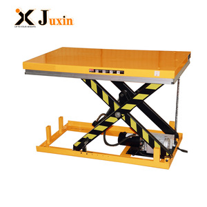 Plateforme élévatrice à ciseaux hydraulique fixe, table élévatrice industrielle pour le déplacement et le levage de marchandises en entrepôt intérieur - Product Image 4