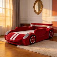Cama de Espuma de Alta Densidad Segura y Suave para Niños, Cama de Juego Ecológica Anticaídas para Dormitorio y Hotel, No Requiere Ensamblaje