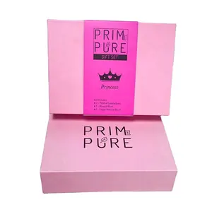 Custom design pink color folding cardboard cosmetics coat shoes packaging small magnetic gift box