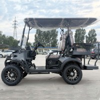 Voiturette de golf électrique certifiée CE de haute qualité Sièges confortables Batterie de buggy extérieure Produit en nouvel état