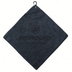 Custom Logo Golf Sports - Ultra-Fine Fiber Fitness <b>Sweat</b>-Absorbing Cleaning <b>Towel</b> With Hook - Product Image 3