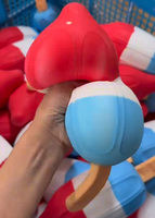 Nouveau design Jouets Squishy Géants en forme de Fusée et de Glace, Grands Sucettes Glacées à Rebond Lent, Jouets Anti-Stress à Presser, Cadeaux pour Enfants