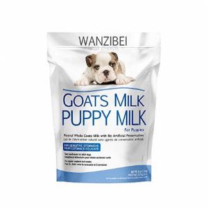 Leche de Cabra en Polvo Entera para Cachorros y Gatitos, Suplemento de Calostro Enriquecido con Vitaminas - Product Image 1