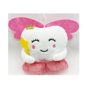 Bambola di peluche Fata dei denti con imbottitura in cotone PP, in velluto, regalo commemorativo per bambini - Product Image 5