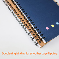 GemFully Cahiers avec stylos, notes autocollantes, étiquettes adhésives, planificateurs et carnets, cahiers spirales A5 personnalisés pour enfants