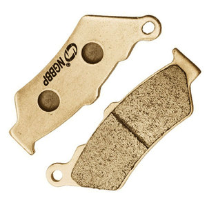 Pastiglie Freno Sinterizzate NGBBP Hot Sale Golden Front Wheel per <span class=keywords><strong>Moto</strong></span> <span class=keywords><strong>Aprilia</strong></span> SETV 1000 Caponord Benelli TRK 502 Pegaso <span class=keywords><strong>650</strong></span> Trial - Product Image 5