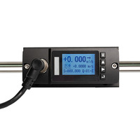 Débitmètre ultrasonique non invasif DWEL FMU200 à fixation par pince DN10-DN50 en acier inoxydable OEM pour petits tuyaux