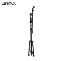 Support de microphone OEM, pied de micro, support de micro articulé, trépied réglable pour scène, studio et enregistrement