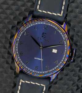 Factory Custom <b>Men</b> Miyota Automatic Mechanical <b>Watch</b> Stainless Steel <b>Blue</b> Dial Water Resistant Analog - Product Image 6