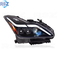 Lampe LED RAYSEZE G25 pour 2007 2013 2018 Infinite G35 G37 Sedan Coupé Infiniti Phare Modifié Lentille à Triple Faisceau Phare Led