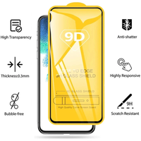 Protector de Pantalla de Vidrio Templado 9D para Samsung S24 S25 ULTRA PLUS F13, Cristal Protector para Samsung A56 A36 A26 A16 A06