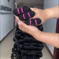 Extensions de cheveux humains vierges indiens de haute qualité, bouclés, ondulés, double trame, 100g, peuvent être permanentés