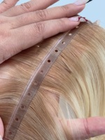Extensions de cheveux humains Starose Butterfly Weft, trame injectée PU, cuticules brutes alignées, double tirage, micro-perles invisibles, vente en gros