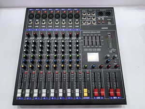 Consola mezcladora profesional para DJ AX Professional de 8, 12 y 16 canales con MP3, USB, procesador de 128 efectos para presentaciones en escenario. - Product Image 6