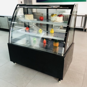 <span class=keywords><strong>Vitrine</strong></span> réfrigérée pour gâteaux à température unique avec porte coulissante arrière et éclairage LED - Product Image 4