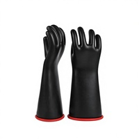 Gants de travail isolants d'usine, gants de sécurité diélectriques en latex pour opérations spéciales électriques, équipement de protection individuelle