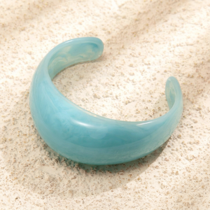 Bracelet artisanal islamique en résine, unique, artistique, léger, bijou tendance, cadeau élégant pour femme, vente en gros - Product Image 1
