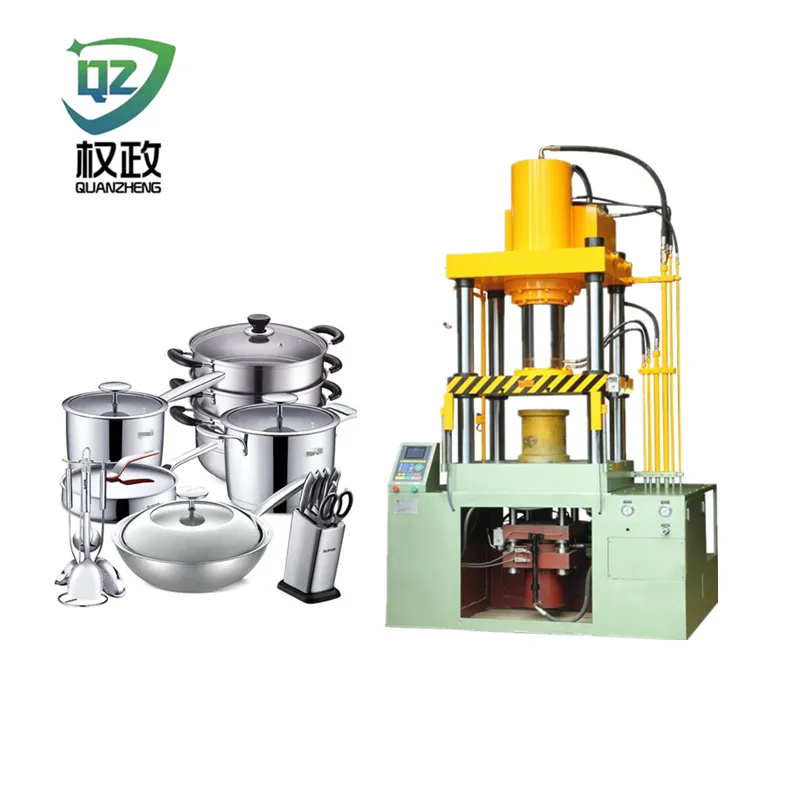 Quanzheng-Juego de utensilios de cocina de acero inoxidable, máquina de fabricación de línea, Ppl514