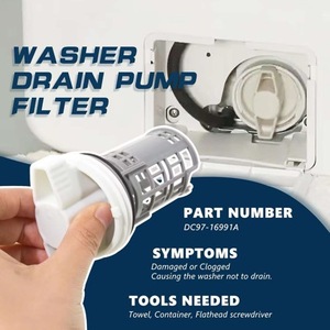 Filtro de Bomba de Desagüe para Lavadora Weiyuan WDP85708 Compatible con Samsung, Fácil Instalación - Product Image 2