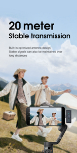 ไมโครโฟนไร้สาย SX21 Pro 5 in 1 สำหรับ iPhone ระยะ 50 เมตร ตัดเสียงรบกวน แบตเตอรี่ใช้งานได้ 12 ชั่วโมง สำหรับกล้องถ่ายภาพ - Product Image 4