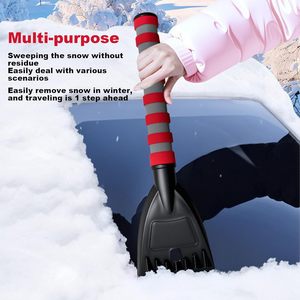 Grattoir à glace pour <span class=keywords><strong>pare</strong></span>-<span class=keywords><strong>brise</strong></span> de voiture fenêtres poignée en plastique renforcé résistant côté burin pour côté griffe de <span class=keywords><strong>givre</strong></span> pour morceaux glacés - Product Image 6
