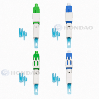Connecteur rapide de câble à fibre optique Hondao FAST X APC FTTH SC APC pour câble de branchement monomode