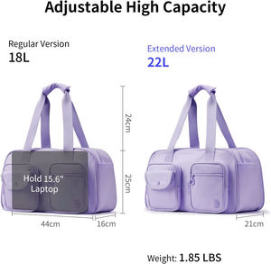 Sac de <span class=keywords><strong>voyage</strong></span> extensible <span class=keywords><strong>pour</strong></span> les voyages avec poche humide Sac de week-end à porter en cabine <span class=keywords><strong>pour</strong></span> hommes et femmes Sac de sport résistant à l'eau Sac de sport - Product Image 3