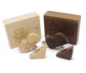 Clé USB en bois personnalisée, boîte USB, clé USB 4 Go, 8 Go, 16 Go, 32 Go, 64 Go - Product Image 6
