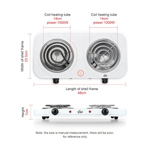 Andong 2000 Watts <strong>Electric</strong> Coil Cooking Stove <strong>Electric</strong> <strong>Hot</strong> <strong>Plate</strong> with Thermostat for Home Use - Product Image 2
