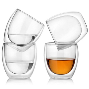 <strong>Double</strong> <strong>Wall</strong> <strong>Glass</strong> <strong>Cup</strong> 80ml <strong>Coffee</strong> <strong>Cup</strong> <strong>Double</strong> <strong>Wall</strong> Tea <strong>Cup</strong> - Product Image 4