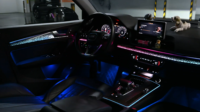 Éclairage d'ambiance dynamique pour tableau de bord version empattement court pour Audi Q5 2018-2025 – Bande LED d'ambiance pour console centrale