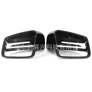 ฝาครอบกระจกมองข้าง Mercedes-Benz สีดำ พลาสติก ชุดเต็ม สำหรับรถยนต์รุ่น W176 W246 W204 W212 W221 - Product Image 3