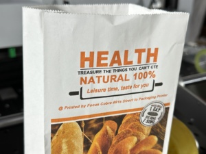 Bán buôn 4 màu sắc 2 đầu duy nhất vượt qua máy in phun máy in kỹ thuật số cho bánh pizza hộp - Product Image 6