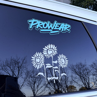 Autocollants en vinyle personnalisés pour pare-brise, imperméables et résistants aux intempéries, autocollants personnalisés pour voiture, autocollants de transfert de logo