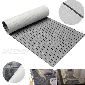 Tapis de pont marin auto-adhésif en mousse EVA 3 couleurs, imitation teck, pour bateau, yacht, véhicule - Product Image 6