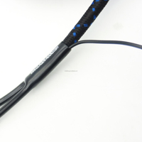 Câble audio haute fidélité RCA tressé à paire torsadée RCA vers RCA pour voiture, câble micro auxiliaire de haute qualité, mâle-mâle en métal