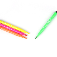 Yalong 10 couleurs Pvc sacs transparents aquarelle stylo marqueurs dessin stylo pour enfants fournitures d'art