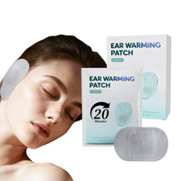 Bantalan penghangat telinga sekali pakai, tambalan penghangat telinga portabel dengan Aroma Mint untuk tidur
