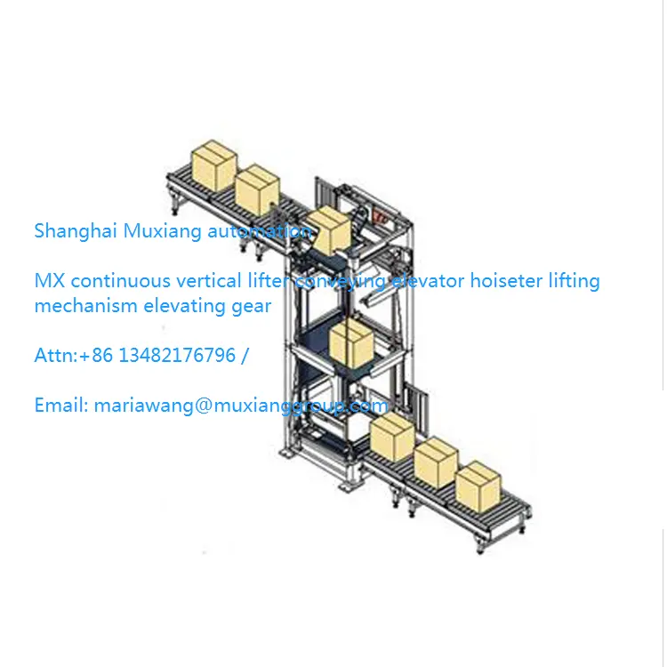 OEM ODM produsen industri vertikal konveyor pengangkat gudang konveyor Lift kargo Lift kargo Lift liangzo