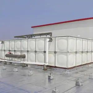 Wholesale Customized FRP Water Reservoir Tanks for Potable Water Supplier