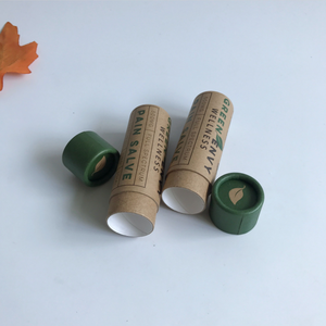 หลอดกระดาษคราฟท์พิมพ์ลายตามสั่ง บรรจุภัณฑ์กระดาษรีไซเคิลได้สำหรับเครื่องสำอาง ลิปสติก และผลิตภัณฑ์ระงับกลิ่นกาย - Product Image 3