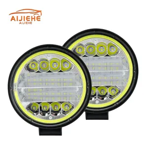 Luce di lavoro 4 pollici auto 12v 24v led flood spot beam con apertura luce di lavoro per auto 126w per 4x4 SUV fuoristrada ATV automobile