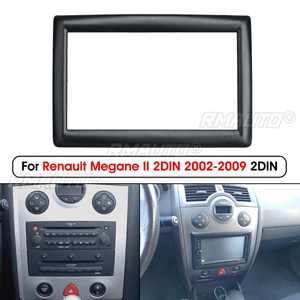 Adaptateur de cadre d'autoradio 2 DIN pour tableau de bord Renault Megane 2 II 2002 2003 2004 2005 - 2009 - Product Image 2